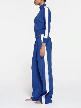 EUC Skims Track Suit Set Cobalt Sz XS